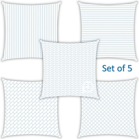 Leaf Cushion Cover, Dupion, Coffee, Set of 5, 16x16 - Picture 3 of 5